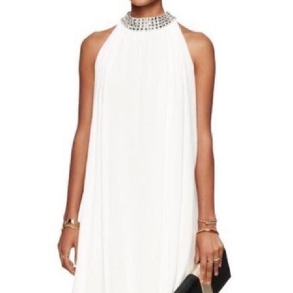 Romeo + Juliet Couture Embellished Halter Dress - Picture 1 of 11